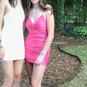 Pink dress